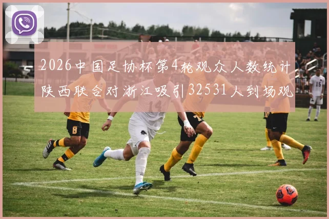 2026中国足协杯第4轮观众人数统计陕西联合对浙江吸引32531人到场观看